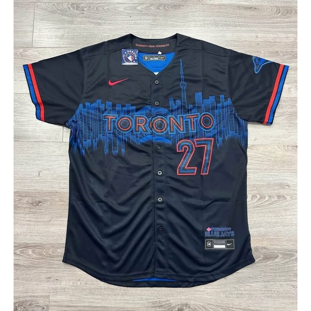 MLB Toronto Blue Jays City Connect Vladimir Guerrero Jr #27 Jersey Small NWT